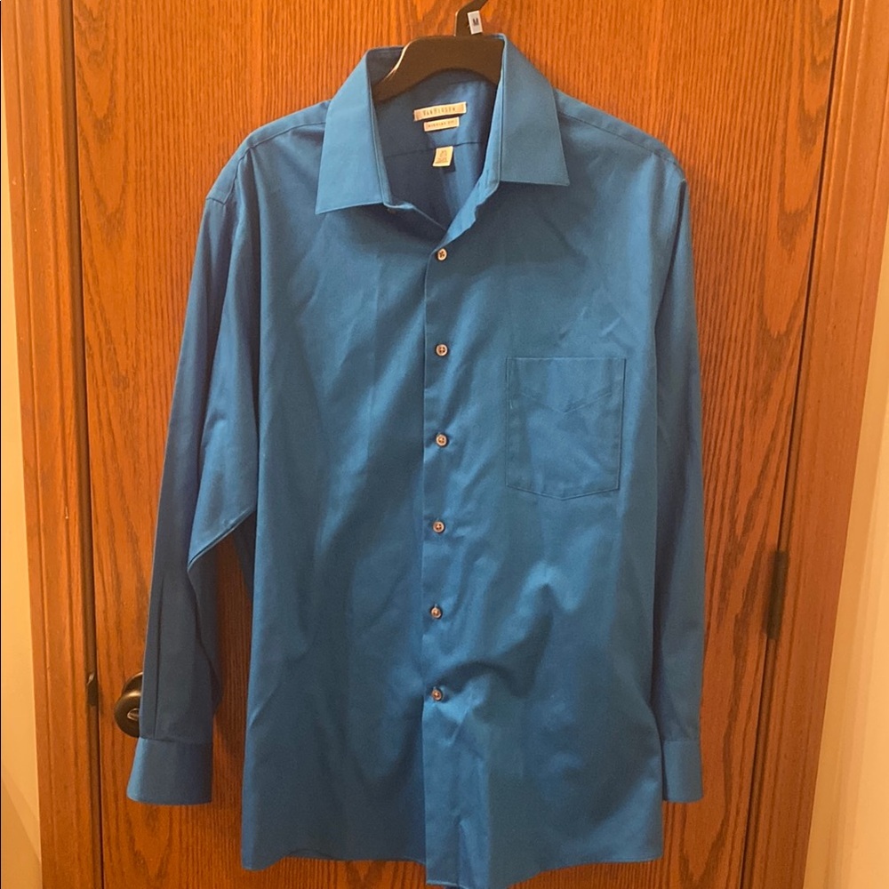 Men's Blue Dress Shirt
